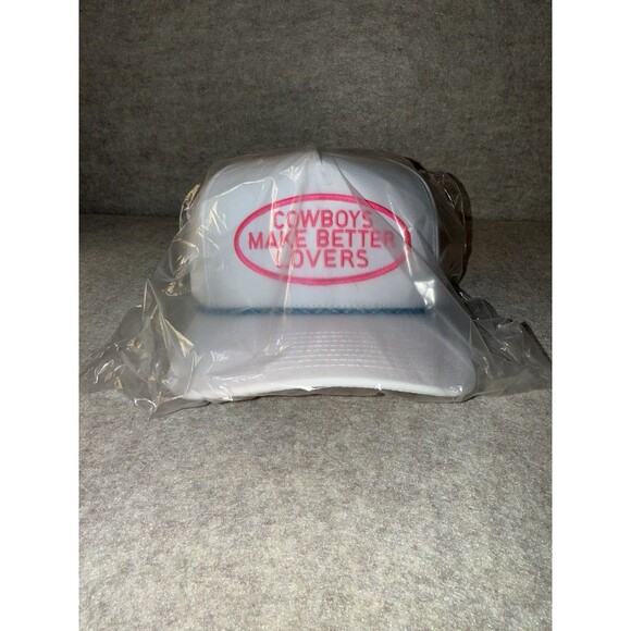 Cactus Alley Hat Accessories - Cactus Alley Hat Co Cowboys Make Better Lovers Hat NWT